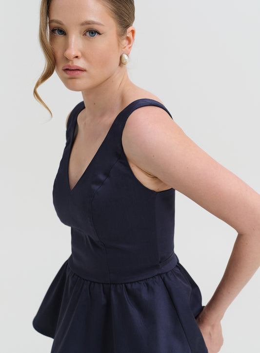 Flared Waist Top