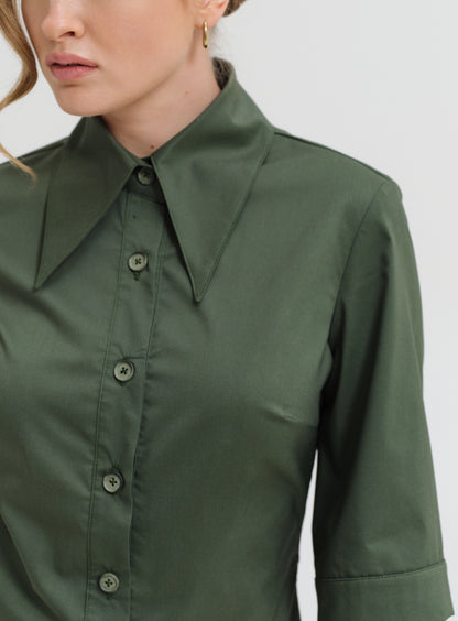 Relaxed Shirt Dress