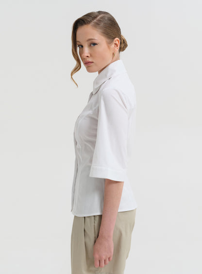 Round Collar Shirt