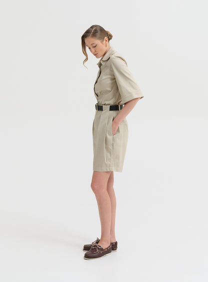 Round Collar Shirt