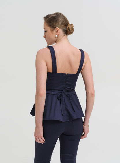 Flared Waist Top