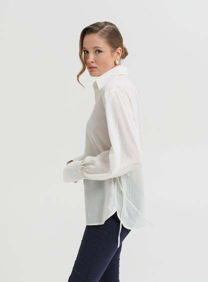 Semi-Sheer Shirt