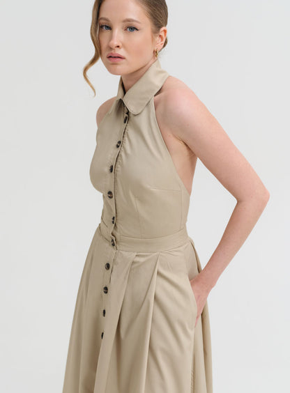 Open Back Dress