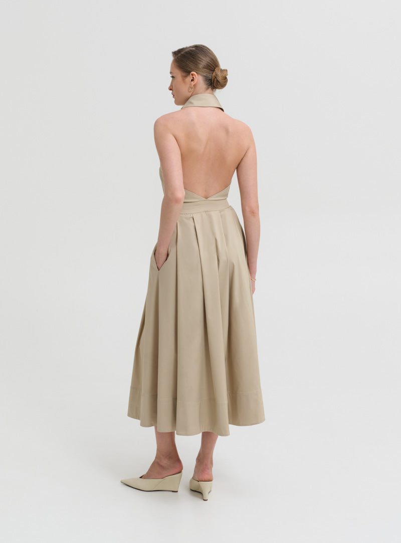 Open Back Dress