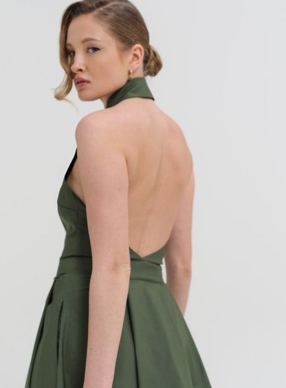 Open Back Dress