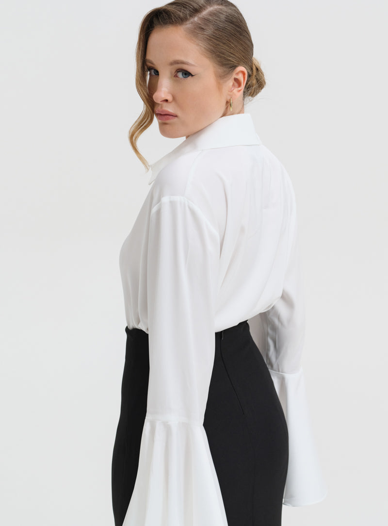 Flared Sleeve Shirt
