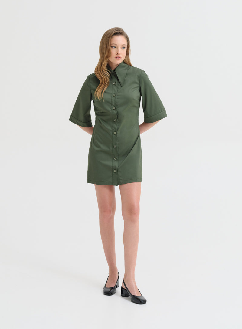 Relaxed Shirt Dress