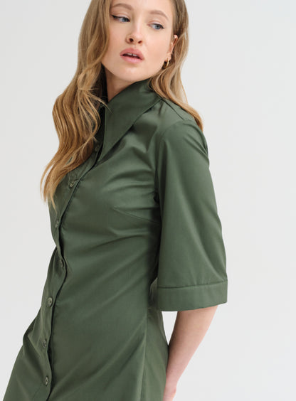Relaxed Shirt Dress