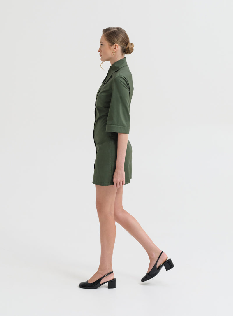 Relaxed Shirt Dress