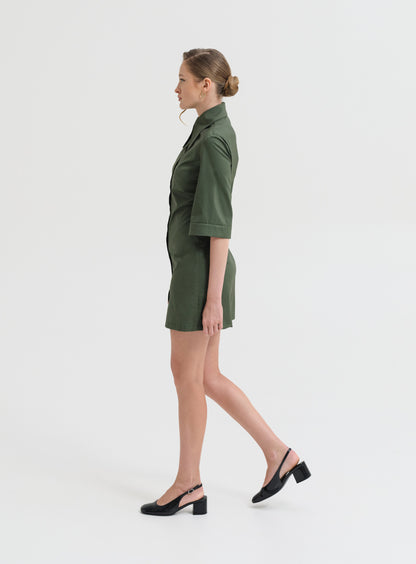 Relaxed Shirt Dress