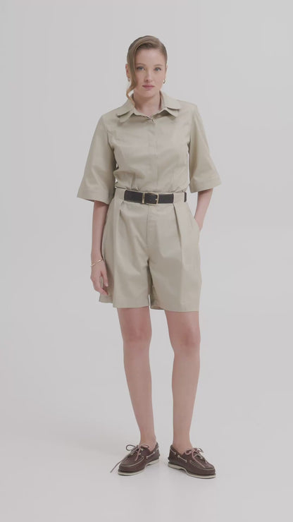 Tailored Overlap Shorts