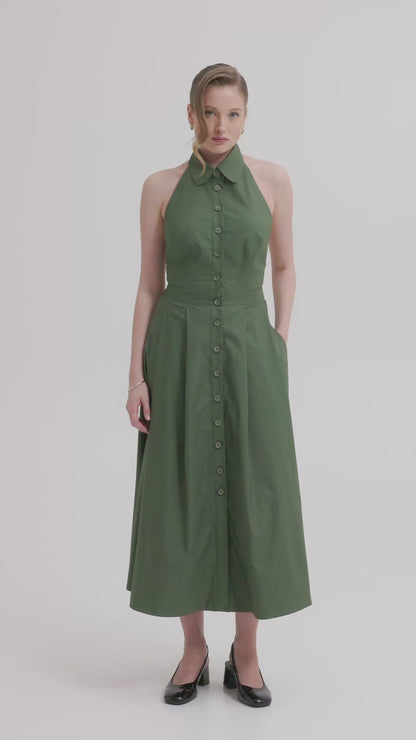 Open Back Dress