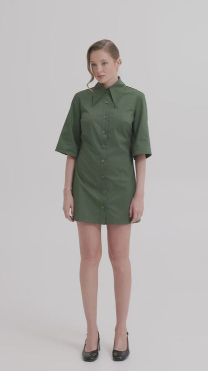 Relaxed Shirt Dress