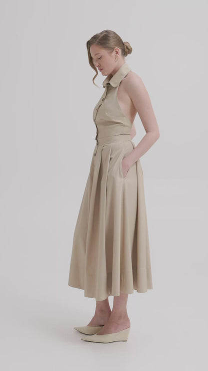 Open Back Dress
